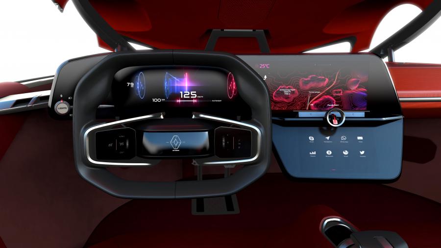 Торпедо Renault Trezor Concept 2016 года  (фото 2 из 104)